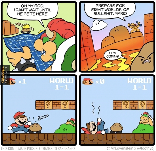 Not this time Bowser
